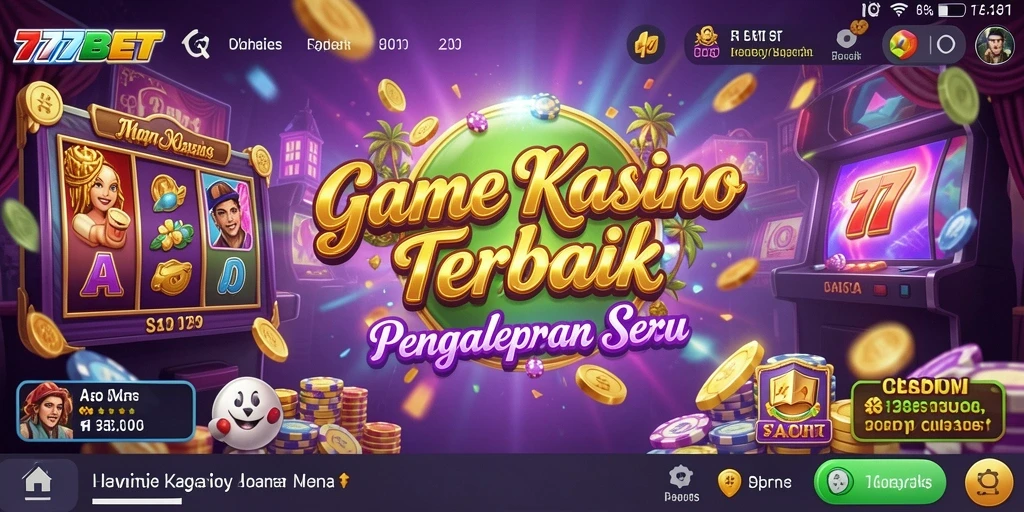 Tampilan gameplay kasino yang menarik dan interaktif di 777BET.