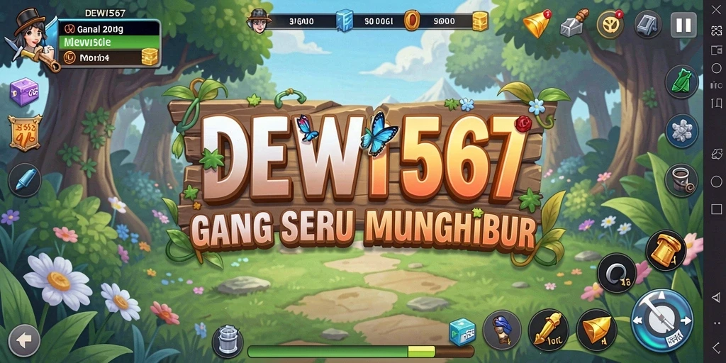Screenshot menunjukkan gameplay menarik DEWI567 dengan fitur Idle yang eksklusif.
