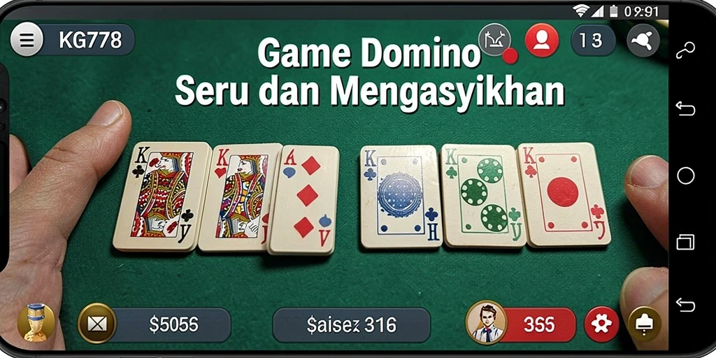 Gameplay seru KG778 dalam permainan Domino yang mendebarkan.