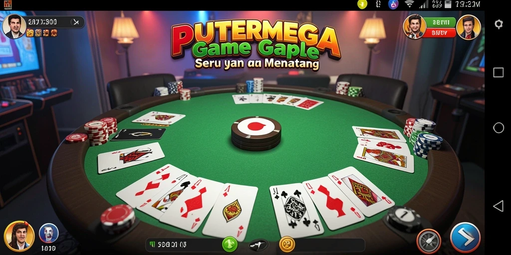 Tampilan gameplay PUTERMEGA yang seru dan interaktif.