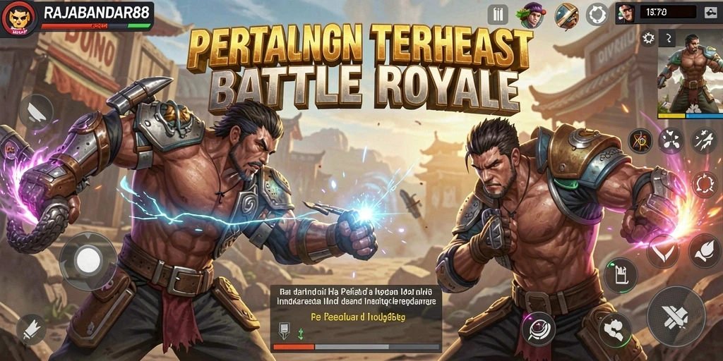 Gameplay seru dalam <strong>RAJABANDAR88</strong> dengan aksi Battle Royale yang mendebarkan.