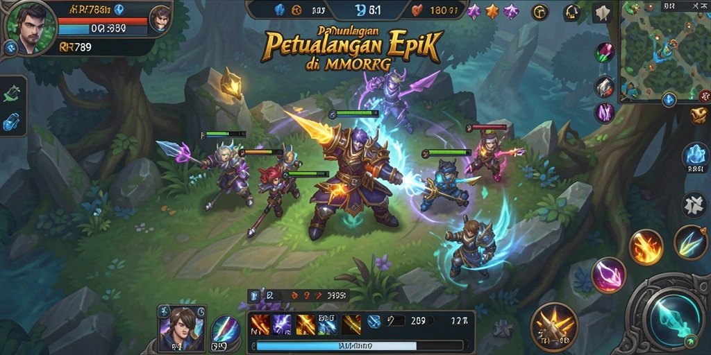 Gameplay seru dan menantang di dunia MMORPG RR789.