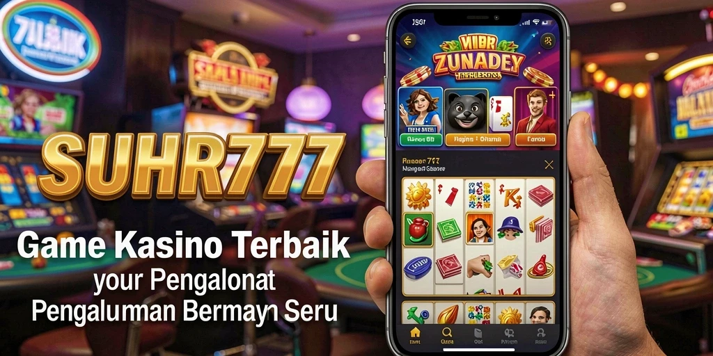 Tampilan gameplay seru dengan berbagai pilihan permainan Kasino.